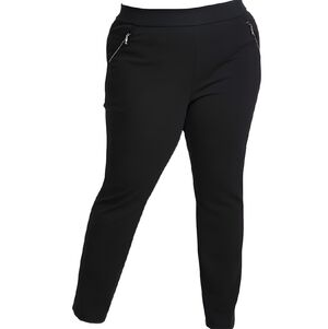 INC International Concepts Black Straight Leg Pants